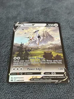 Arceus V SWSH204 SWSH: Sword & Shield Promo Cards Holo - Image 2