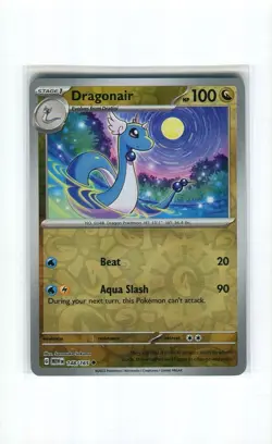DRAGONAIR 148 REVERSE HOLO SCARLET & VIOLET 151 POKEMON CARD MINT 2023 - Image 1
