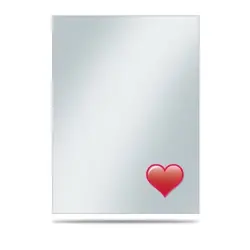 ULTRA PRO 50 PRINTED DECK PROTECTOR SLEEVE COVERS EMOJI: HEART MTG Pokemon 84750 - Image 1
