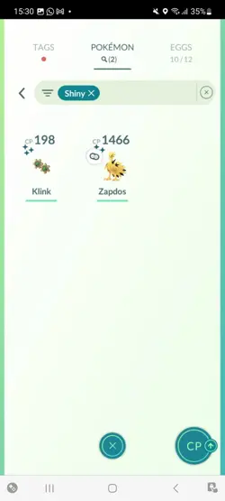 Pokemon Go (Stage 33) Shiny Legendary Galerian Zapdos ( 4 Legendary) - Image 3