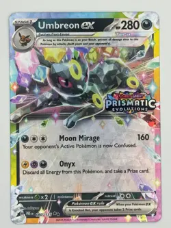 ✳ Pokemon Prismatic Evolutions Umbreon ex 060/131 Surprise Box Stamped ✳ - Image 4