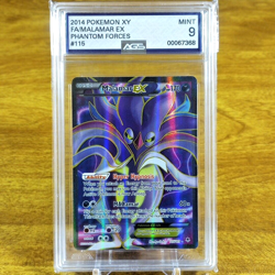 Pokemon XY Phantom Forces Malamar EX 115/119 AGS Mint 9 Full Art Holo Rare 2014 - Image 1
