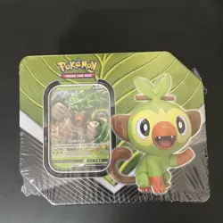 One Sealed Pokemon TCG 2020 Galar Partners Tin - Featuring Rillaboom V - Image 1