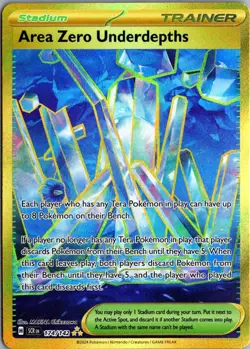 2024 Scarlet & Violet Series - Stellar Crown Area Zero Underdepths Hyper Rare - Image 1