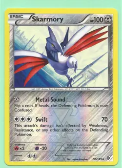 2X SKARMORY 95, 96/149 BOUNDARIES CROSSED Pokemon REV HOLO- NM/M 2012 RELEASE - Image 3