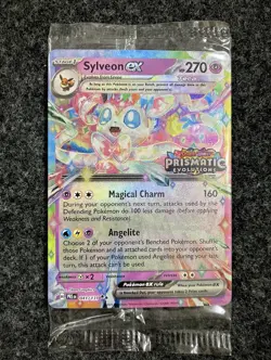 SEALED Sylveon Ex 41/131 Prismatic Evolutions STAMPED Surprise Box Promo Pokemon - Image 1
