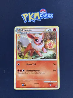 Pokemon TCG Flareon Call of Legends 44/95 Regular LP. - Image 1