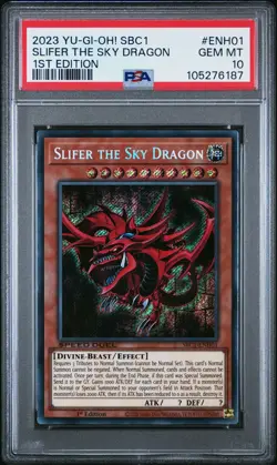2023 1ST ED #ENH01 SLIFER THE SKY DRAGON PSA 10 - Image 1