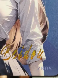 ZR ZR-08 Coquettish Words Goddess Story Anime Card Waifu ZR08 Beidou Beauty Feel - Image 2