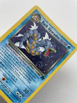 Pokemon Cards - Dark Gyarados Holo 8/82 Team Rocket WOTC Old Vintage TCG - Image 1
