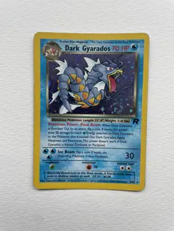 Pokemon Cards - Dark Gyarados Holo 8/82 Team Rocket WOTC Old Vintage TCG - Image 2