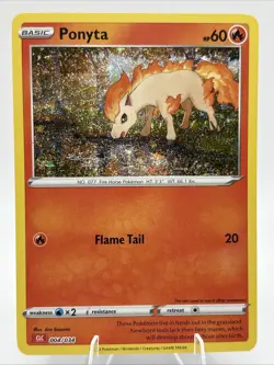 Pokemon Ponyta 004/034 Trading Card Game Classic Holo - Image 1