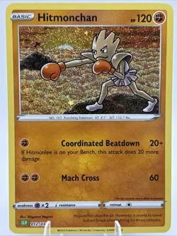 Pokemon TCG-Hitmonchan 012/034 Trading Card Game Classic - Image 1