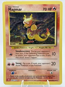 Magmar 006/034 CLC Pokemon Trading Card Game Classic Collection NM - Image 1