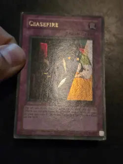 Yu-Gi-Oh! ULTRA RARE HOLO CARD CEASEFIRE PSV-030 VINTAGE PRINT LP/MP - Image 2