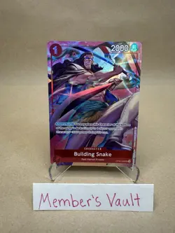 Building Snake (Premium Card Collection -Best Selection Vol. 4-) OP09-008 One... - Image 1