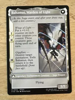Dion, Bahamut's Dominant Regular - Final Fantasy MTG-NM - Image 2