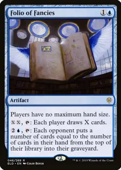 X 1 Folio of Fancies NM ELD 046 MTG Magic The Gathering - Image 1