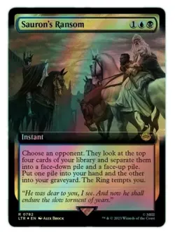 MTG | Sauron's Ransom #0782 | LORD OF THE RINGS | NM | EN | SURGE FOIL - Image 1
