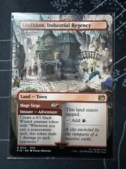 Lindblum, Industrial Regency (Borderless) 0312 (R) MTG Final Fantasy (FIN) (EN) - Image 1
