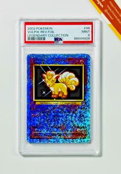 Pokemon PSA 9 Vulpix #98 Reverse Foil Legendary Collection 2002 English - Image 1