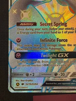 2019 POKEMON HIDDEN FATES SHINY VAULT GARDEVOIR GX SV75/SV94 - Image 4