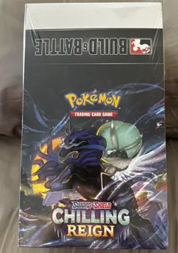 Pokemon TCG SWSH06 Chilling Reign Build and Battle Box Sealed Display - 40 packs - Image 1