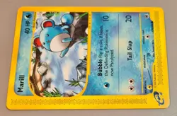 Marill # 120/165 Common Expedition Base-Set 2002 Pokemon EN Near Mint Vintage - Image 2