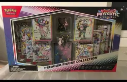 Pokemon TCG Prismatic Evolutions Premium Figure Collection - BRAND NEW - - Image 1
