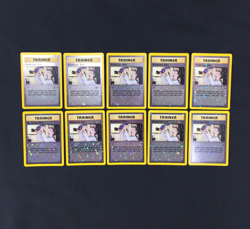 Lot of 10 2003 Pokemon TCG Best Promo Reverse Halo #3 Professor Elm NM Unplayed - Image 1