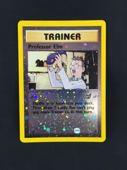 Lot of 10 2003 Pokemon TCG Best Promo Reverse Halo #3 Professor Elm NM Unplayed - Image 2