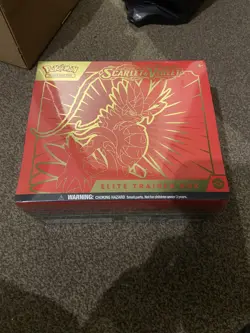 Scarlet And Violet Base Set Elite Trainer Box ETB Pokemon TCG - Sealed - Image 1