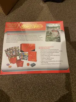 Scarlet And Violet Base Set Elite Trainer Box ETB Pokemon TCG - Sealed - Image 2
