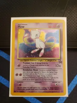 6 Mew HOLO FOIL Black Star WOTC Promo 9 Pokemon TCG - NM / Never played - Image 1