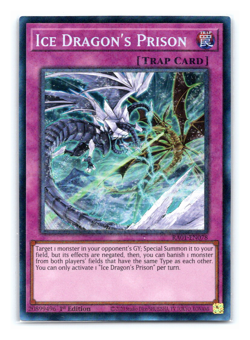 Ice Dragon's Prison - RA01-EN078 - Collector's Rare - 1st Edition Yugioh - Image 1