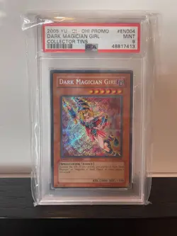 Dark Magician Girl CT2-EN004 2005 Collectors Tin Limited Edition PSA 9 - Image 1