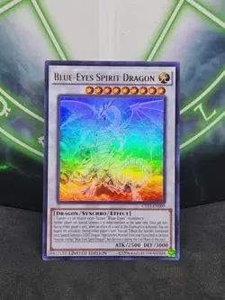 Yugioh Blue-Eyes Spirit Dragon CT13-EN009 Ultra Rare NM - Image 1