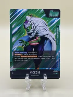 DBS Dragon Ball Fusion World FB03-053 Piccolo Leader Card NM - Image 1