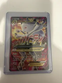 Pokemon Mewtwo EX Full Art Holo Ultra Rare TCG XY: Breakthrough Card 160/162 LP - Image 5