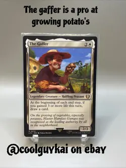 Magic The Gathering The Gaffer the Lord of the Rings Commander - Image 1