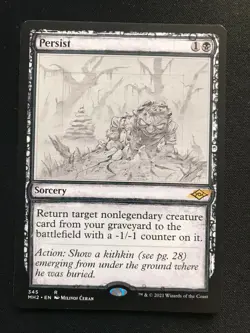 Persist Sketch Showcase - Modern Horizons 2 MH2 NM/M MTG - Image 1