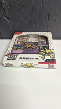 Pokemon TCG Scarlet and Violet - 151 Alakazam ex Collection Box - 4 Packs 820650855269 - Image 4