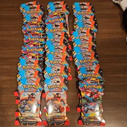 Pokemon TCG Mega Evolution Sleeved Booster Pack New Factory Sealed Lot of 30 - Image 1