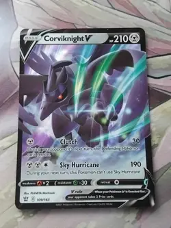 Pokemon - Corviknight V - 109/163 - Battle Styles - Holo - Ultra Rare NM - Image 1