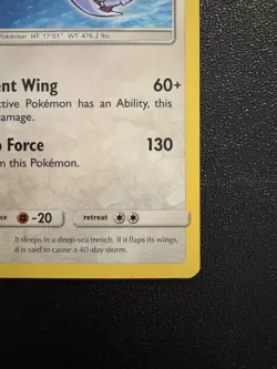 Pokemon Shining Lugia SM82 Sm Holo TCG - Image 5