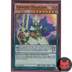 Yugioh Xiangke Magician CORE-EN003 Super Rare 1st Edition NM - Image 1