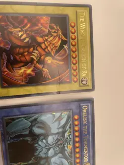 Yu-Gi-Oh Egyptian Gods Obelisk Slifer Ra Legendary 25th Anniversary LC01 - Image 4