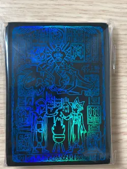 YuGiOh Prismatic God Box PGB1 70 Pc Blue Tablet of Lost Memories Sleeves SEALED - Image 1