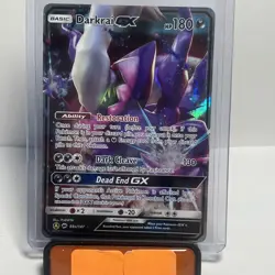 Darkrai GX 88a/147 Pokemon Burning Shadows Ultra Rare Alt Art Card - Image 1