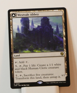 MTG INR: Westvale Abbey (Land) Innistrad Remastered Regular Rare 0287 - Image 1